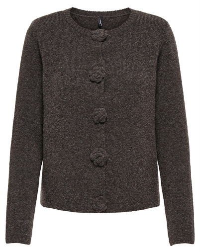Only - OnlGry Cardigan - Black Coffee
